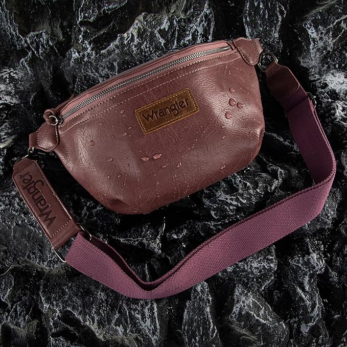 Wrangler Vintage Bum Bag - Purple