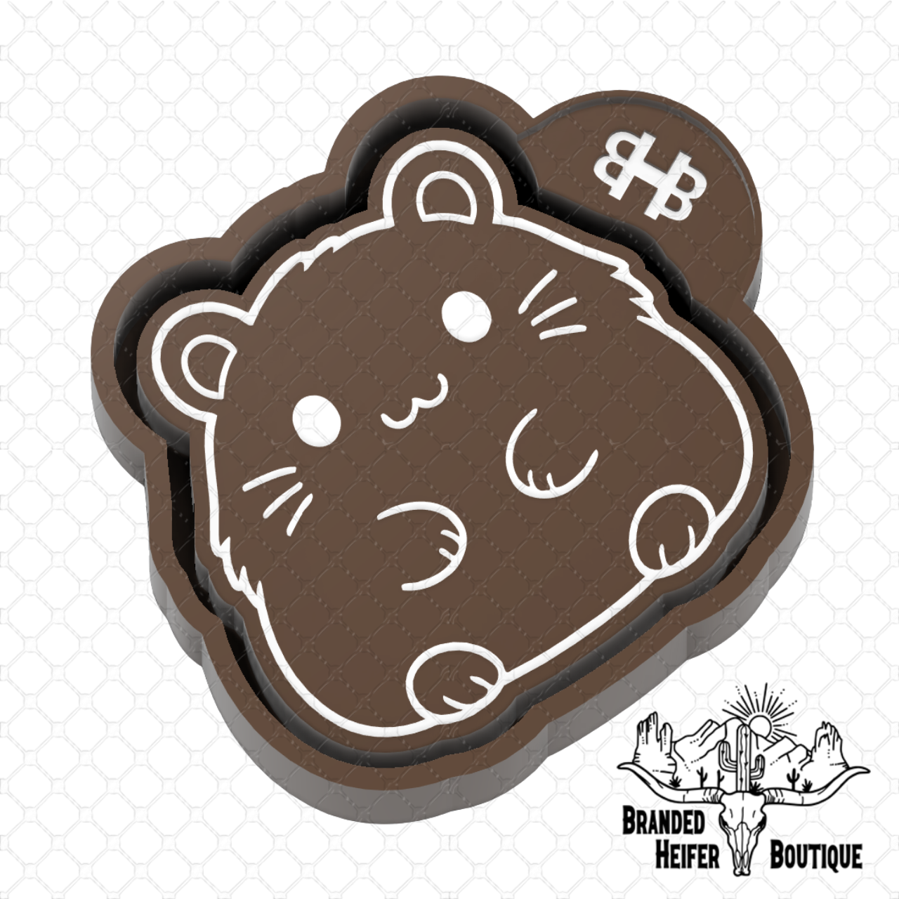 Chunky Hamster Freshie Mold
