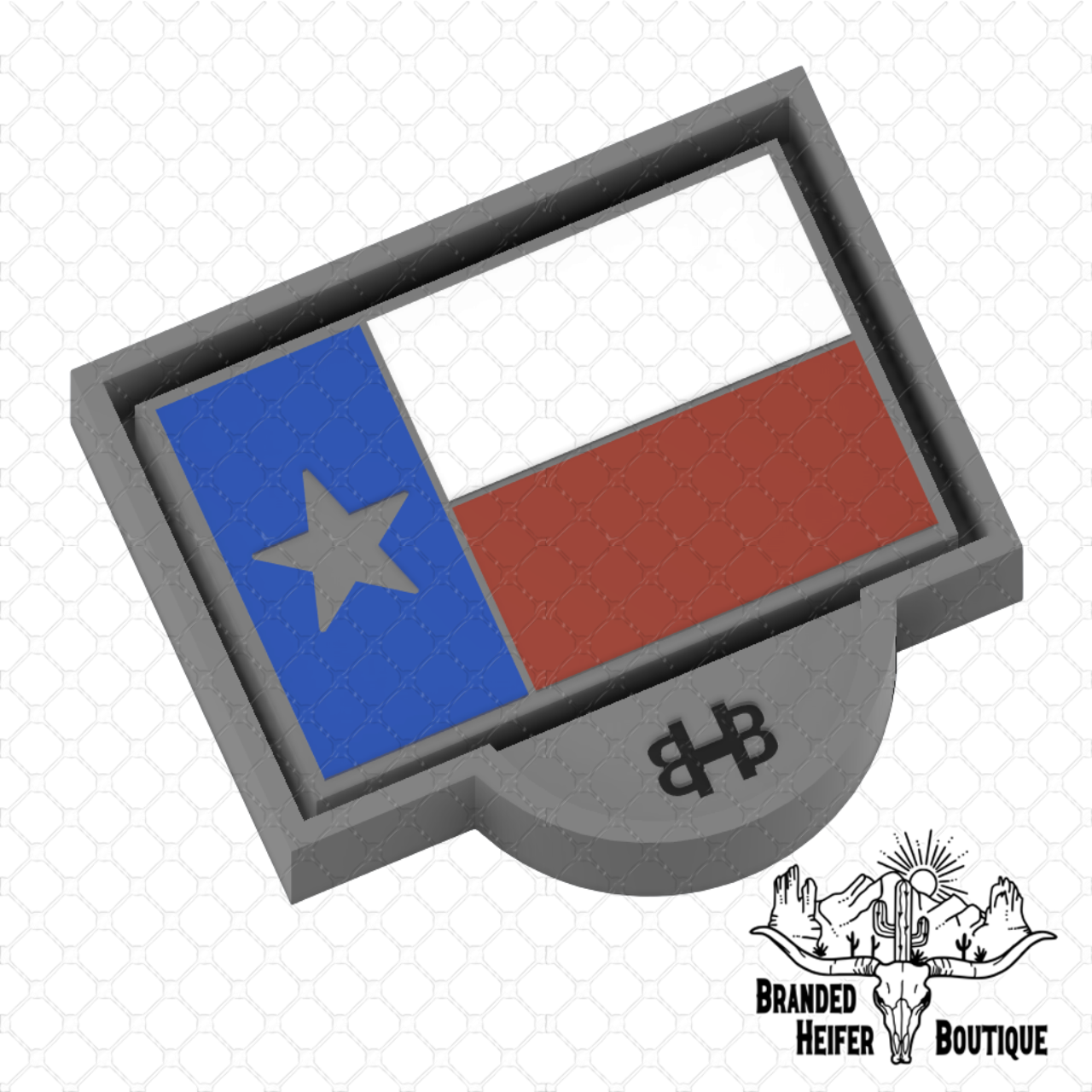 Texas State Flag Freshie Mold