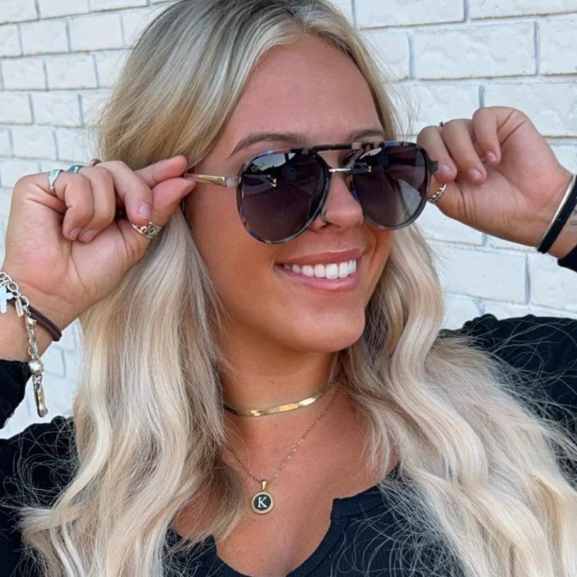 DAX Earhart Marble - Sunglasses