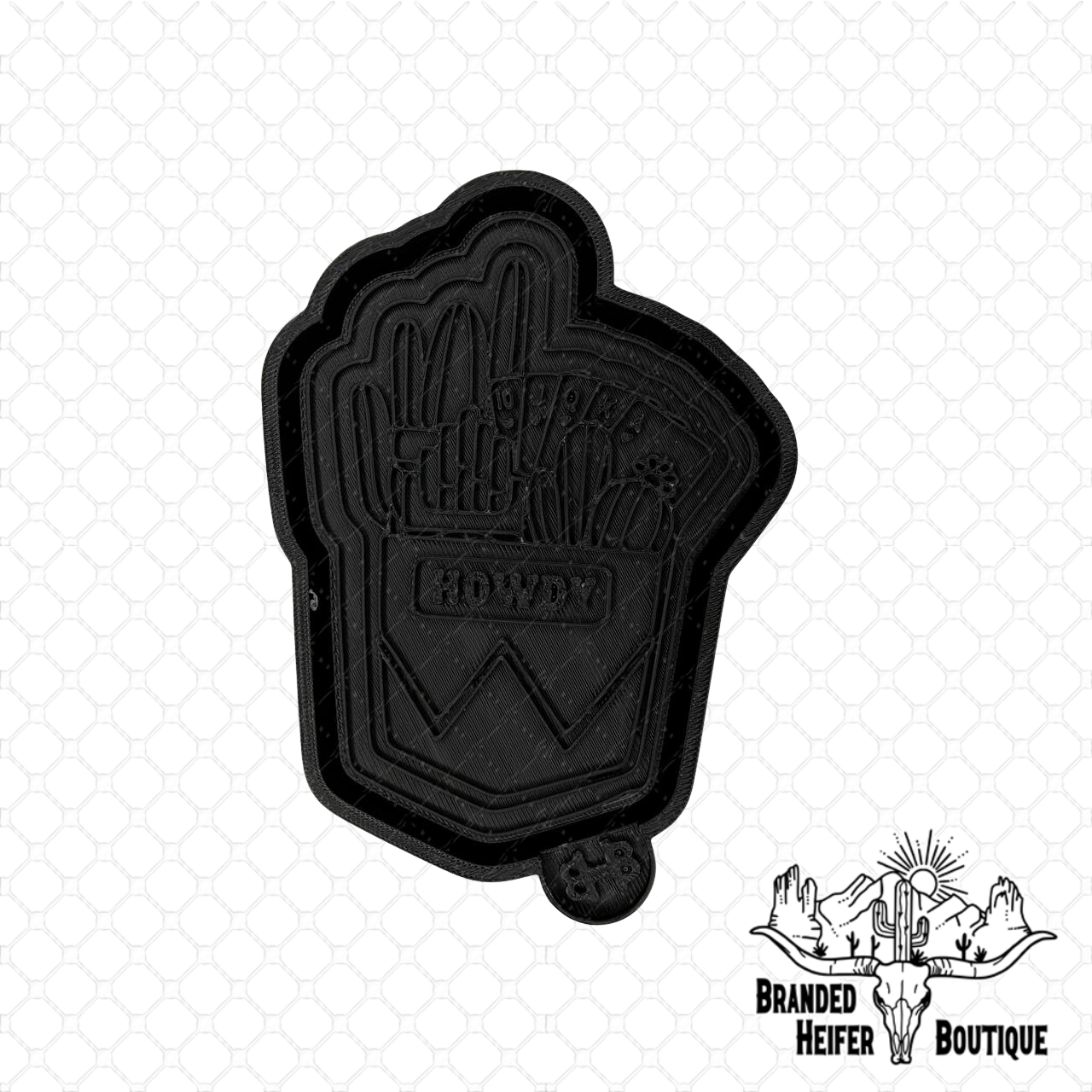 Howdy Pocket Freshie Mold