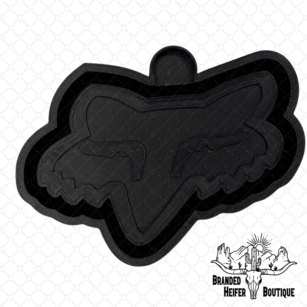 Moto Mama Fox Head Freshie Mold