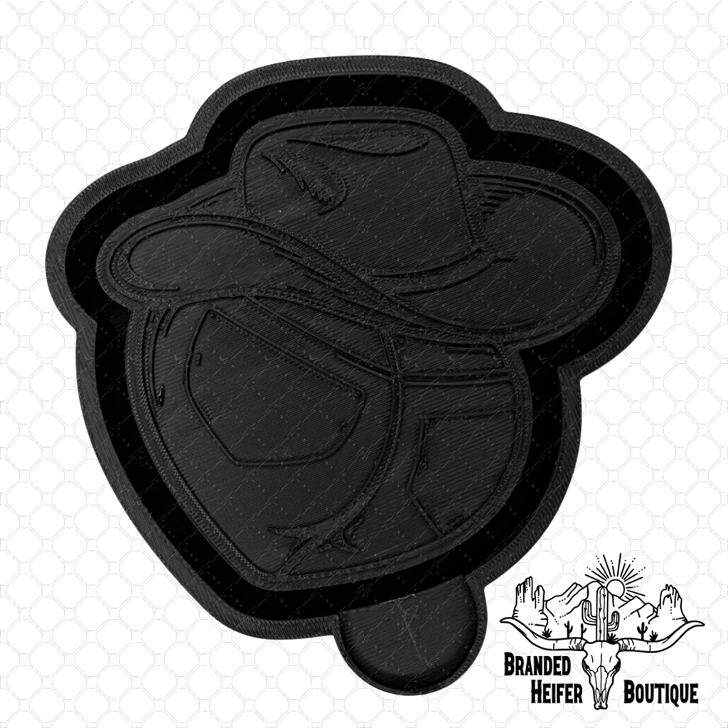 Cowgirl Booty Freshie Mold