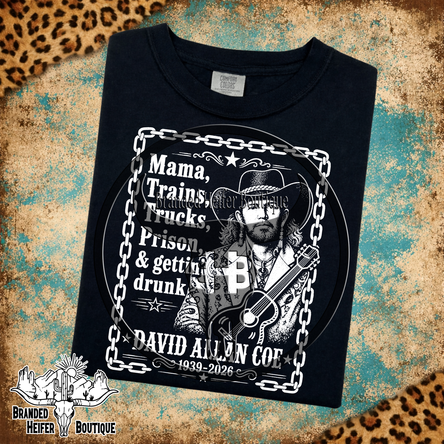 David Allan Coe Tribute Exclusive T-Shirt