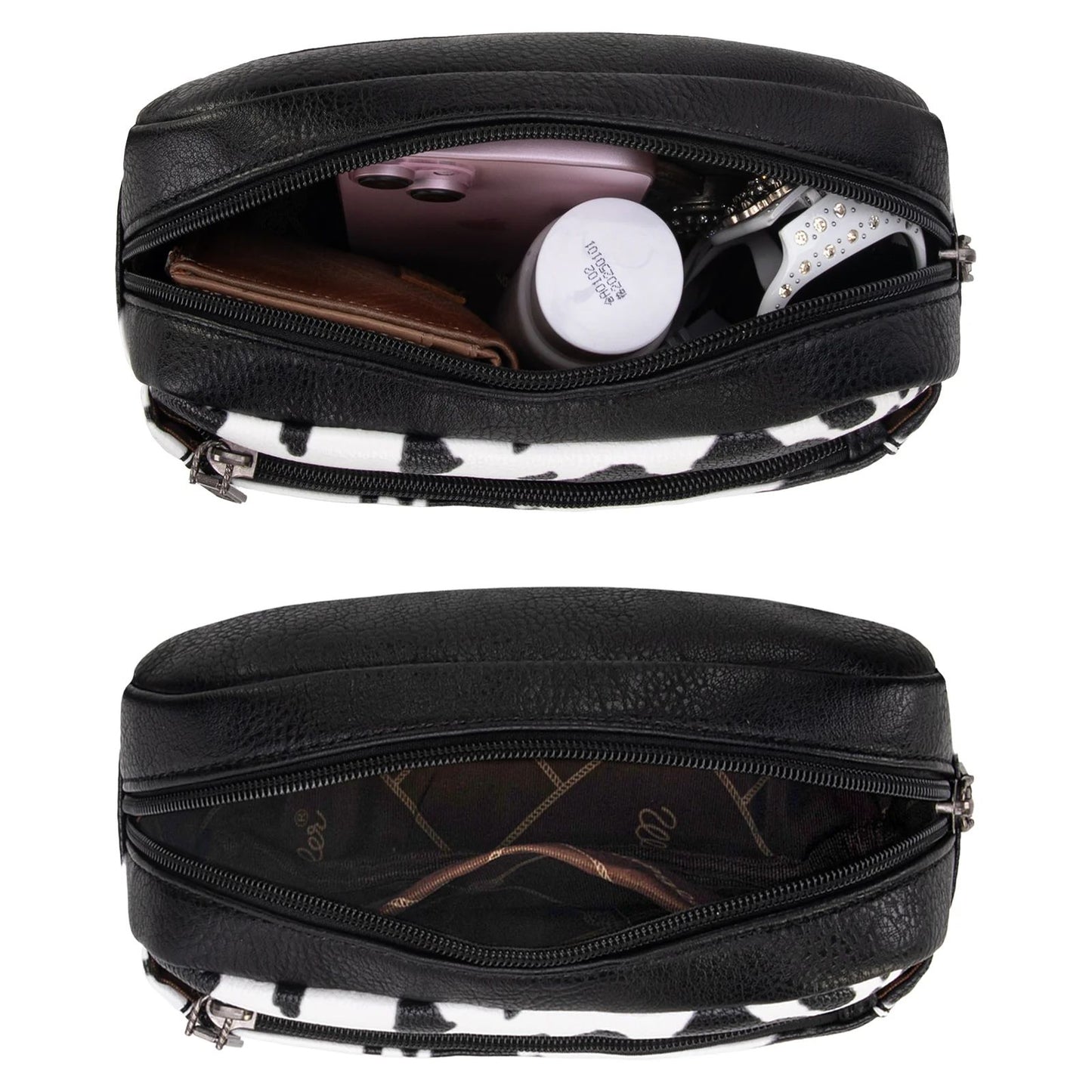 Wrangler Cow Print Fanny Pack