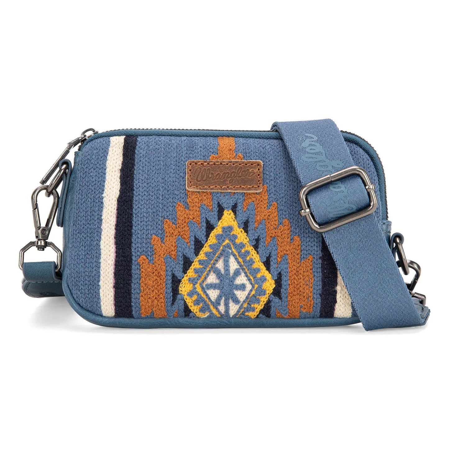 Wrangler Southwestern Knitted Mini Crossbody or Wallet