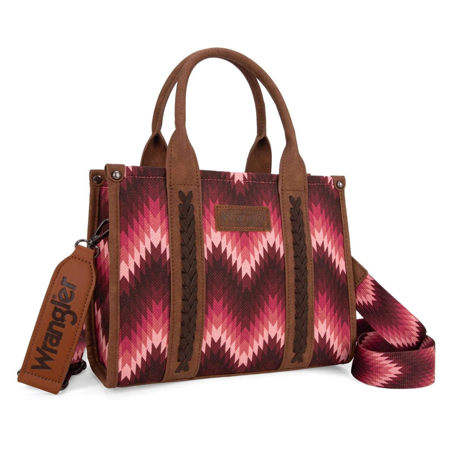 Wrangler Southwestern Pattern Dual Sided Print -Crossbody