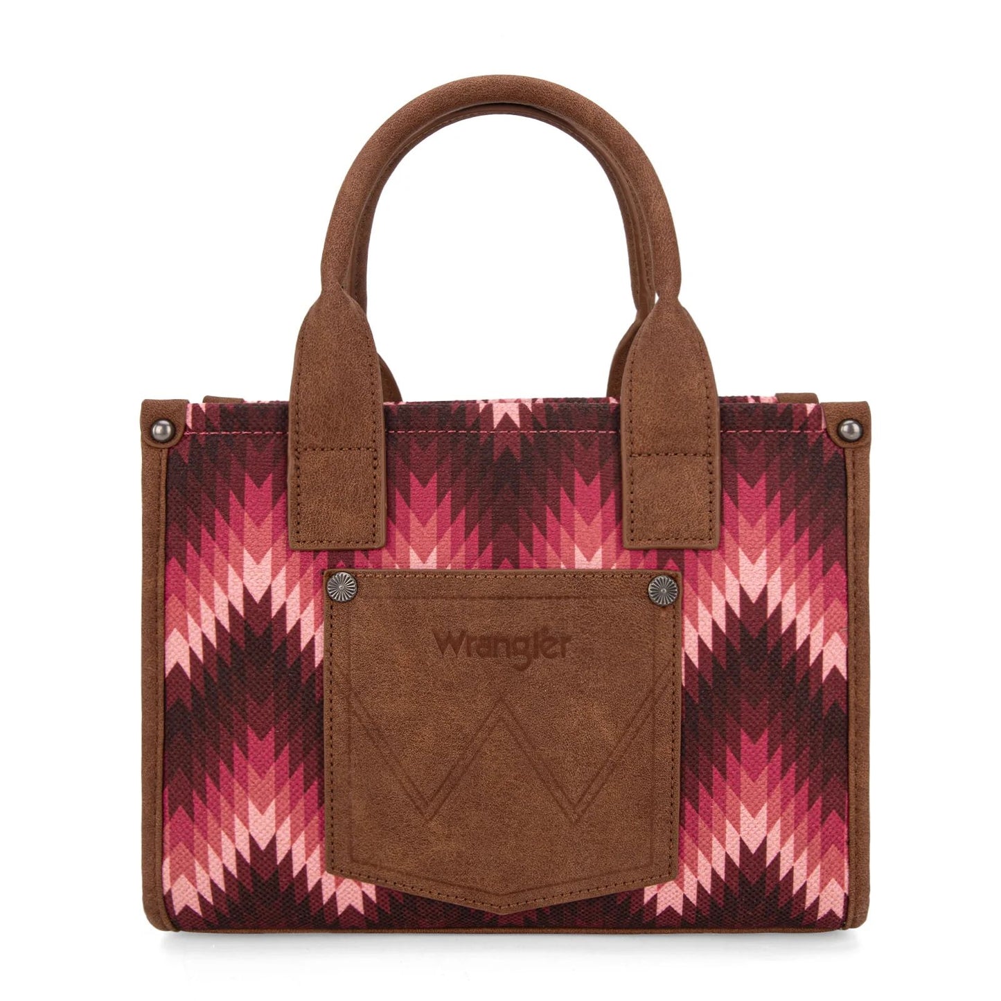 Wrangler Southwestern Pattern Dual Sided Print -Crossbody