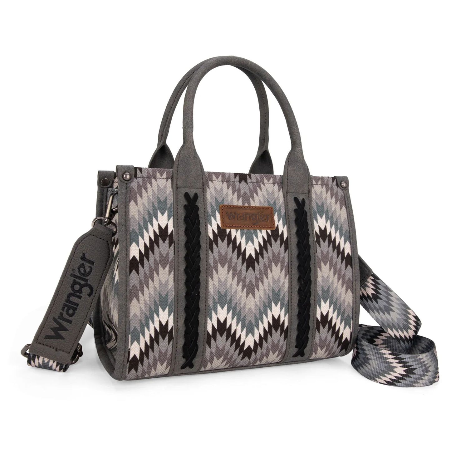 Wrangler Southwestern Pattern Dual Sided Print -Crossbody