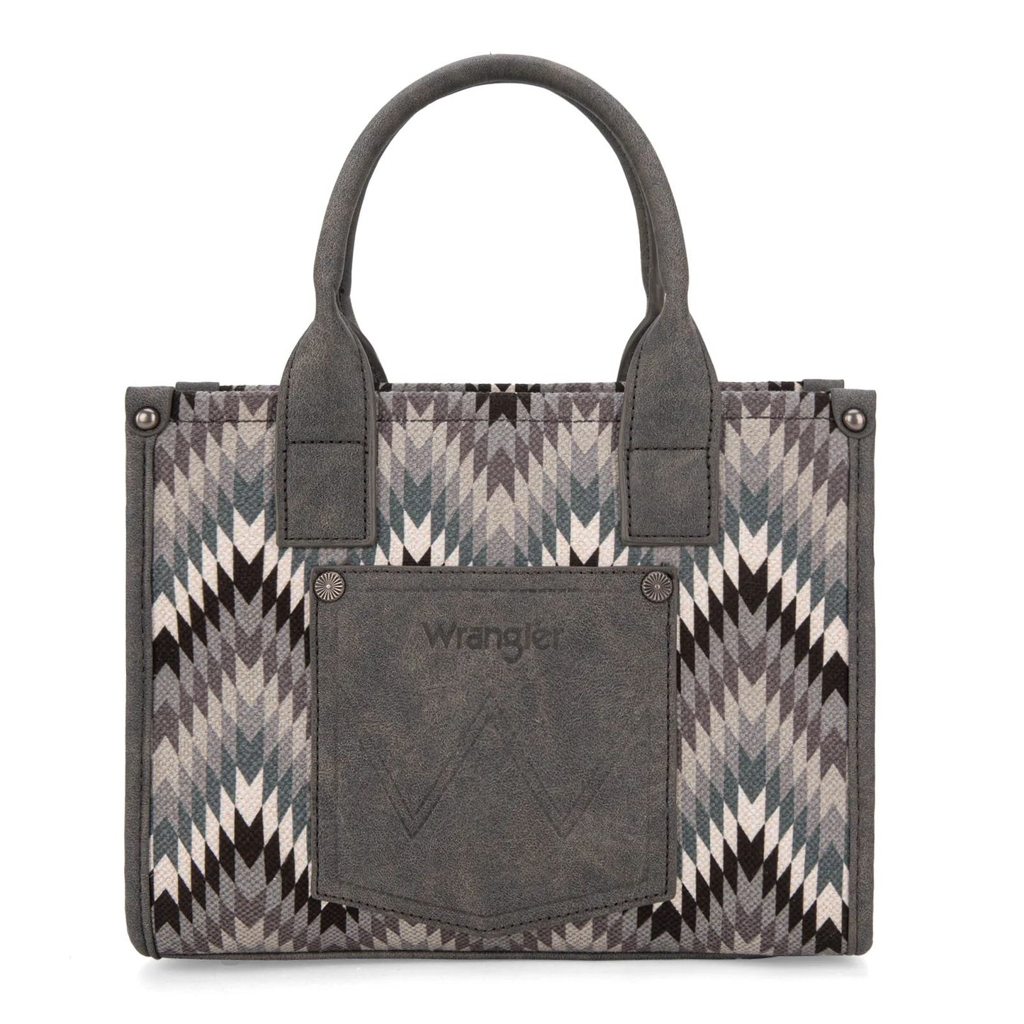 Wrangler Southwestern Pattern Dual Sided Print -Crossbody