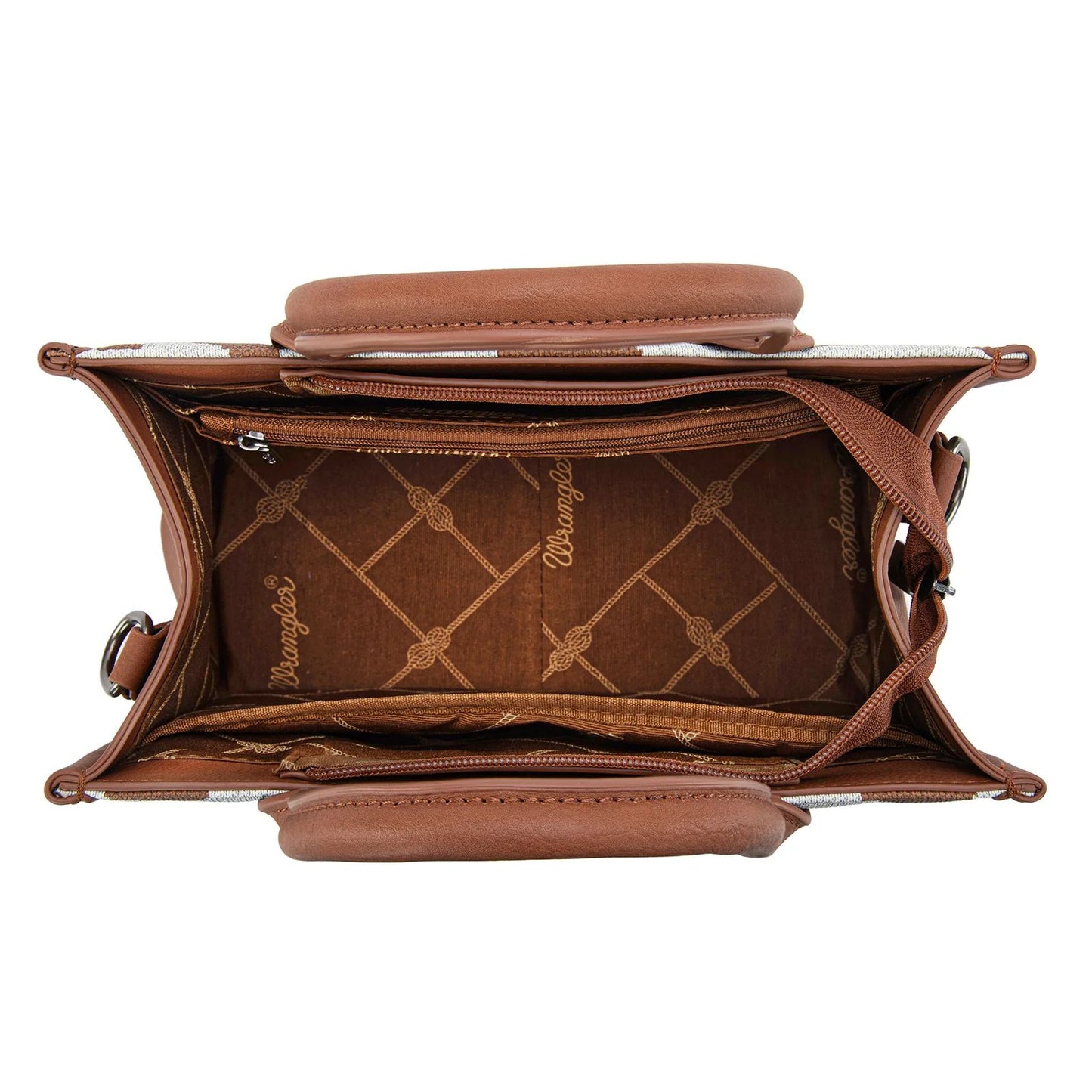 Wrangler Cow Print Crossbody Tote