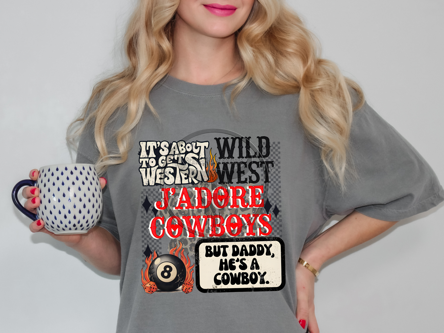 About to Get Western T-Shirt