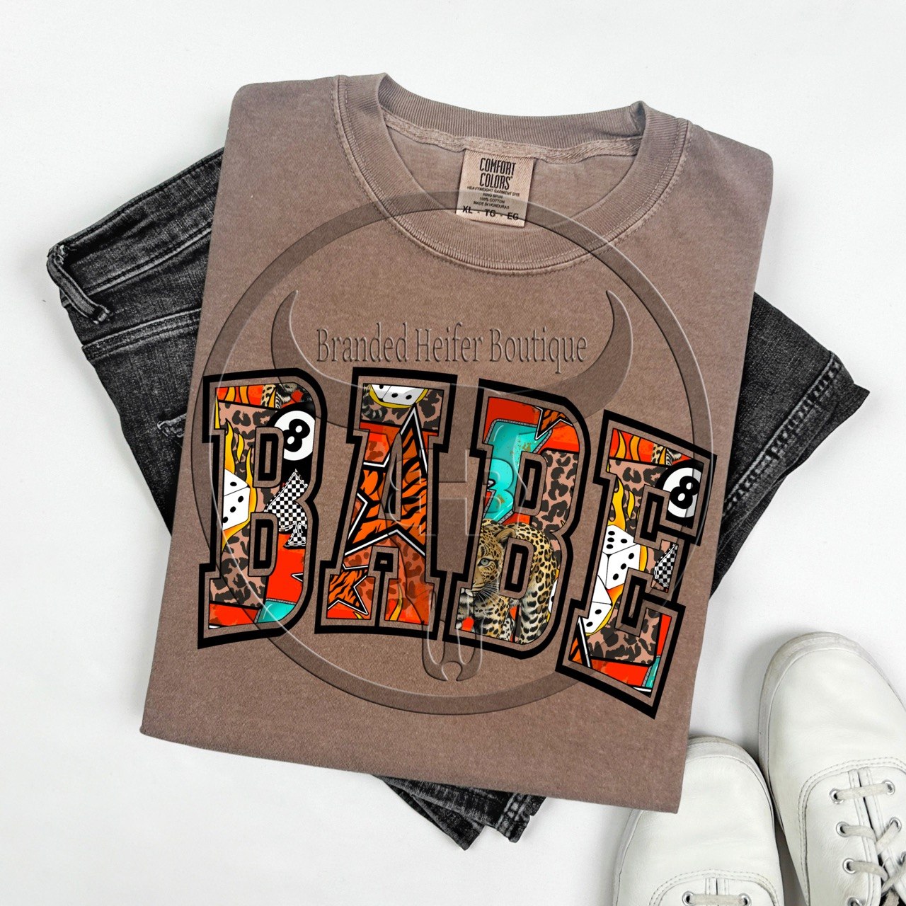 Wild Babe Collage T-Shirt