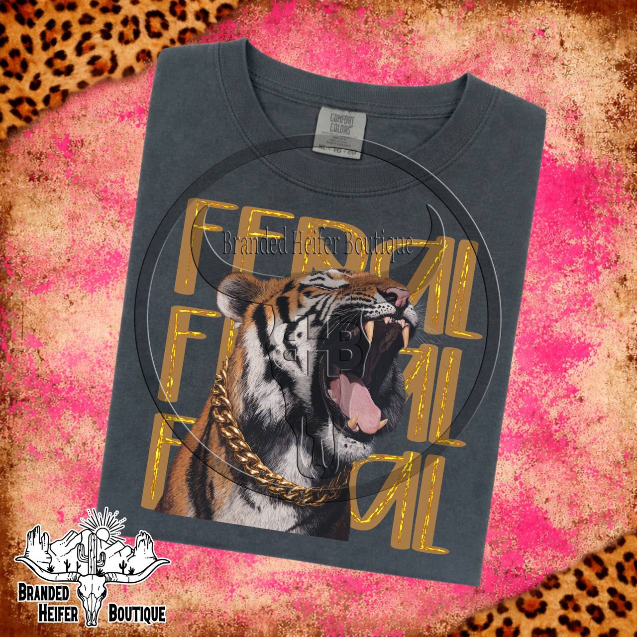 Roaring Rebel Tiger T-Shirt