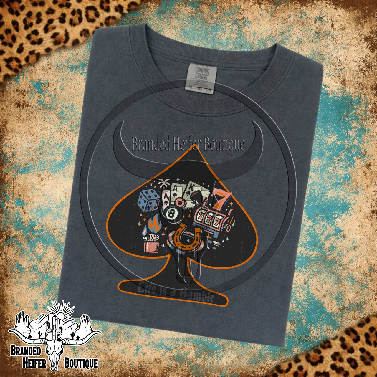 Gamble Like a Cowboy T-Shirt