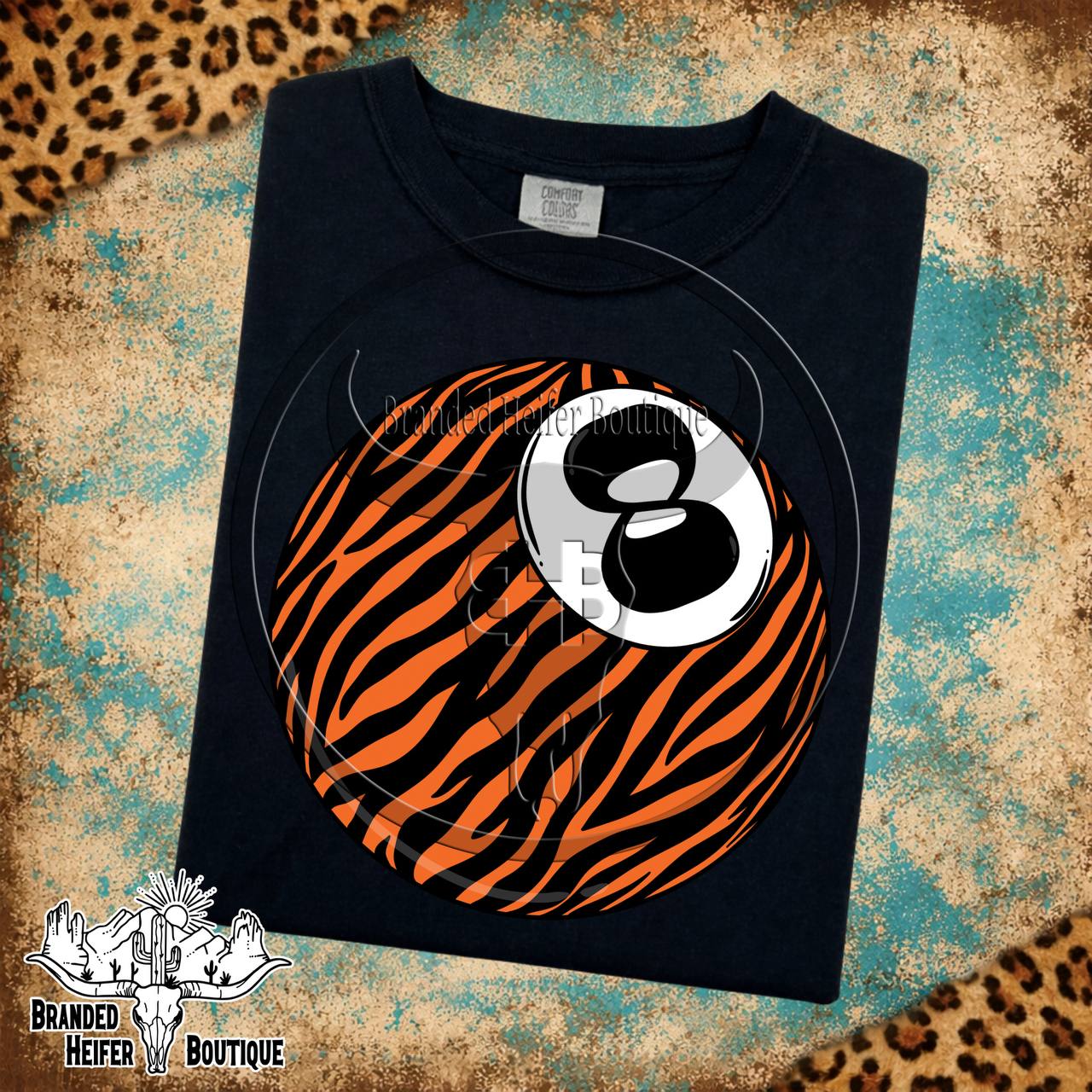 Trendy Tiger Eight Ball T-Shirt