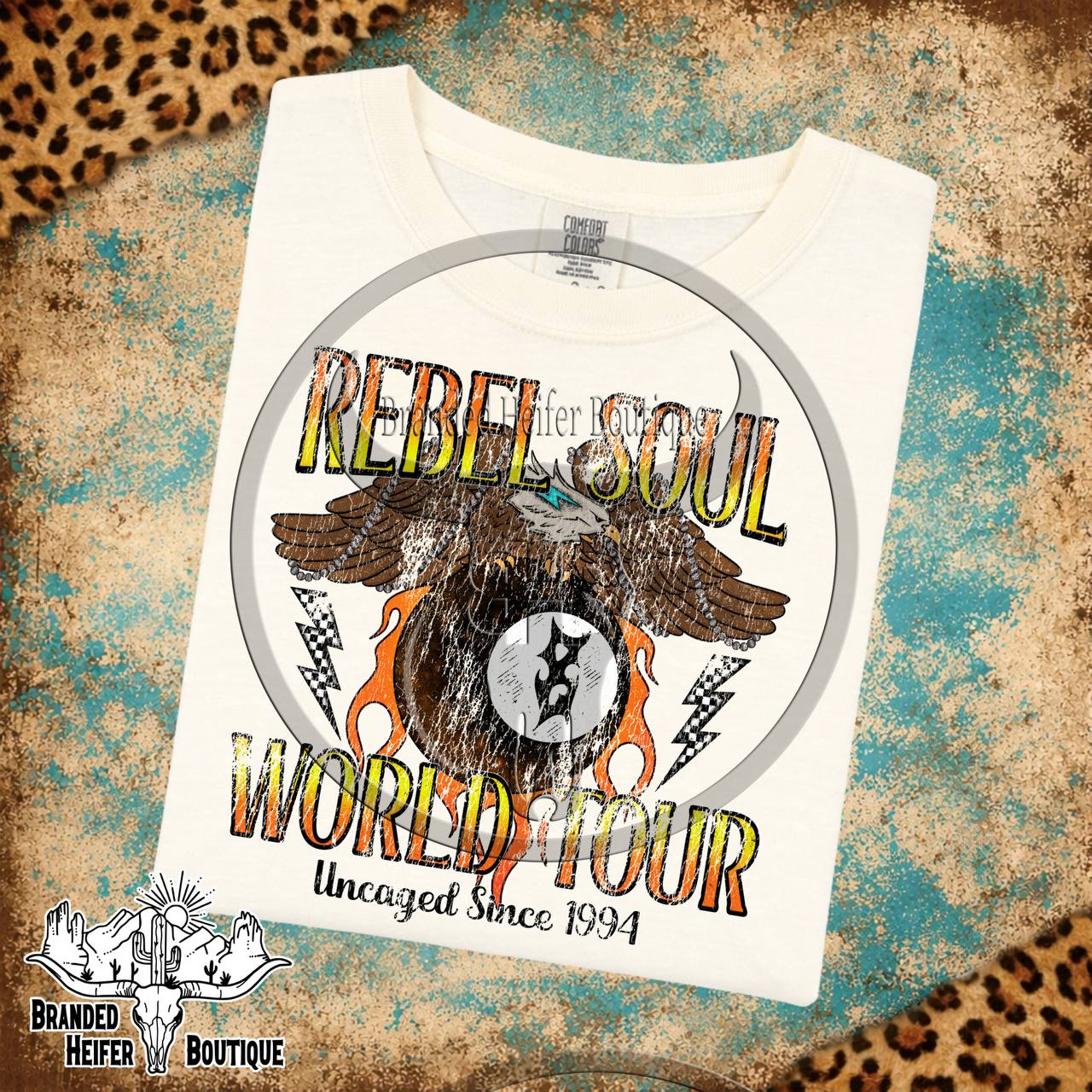 Rebel Soul World Tour Eagle T-Shirt