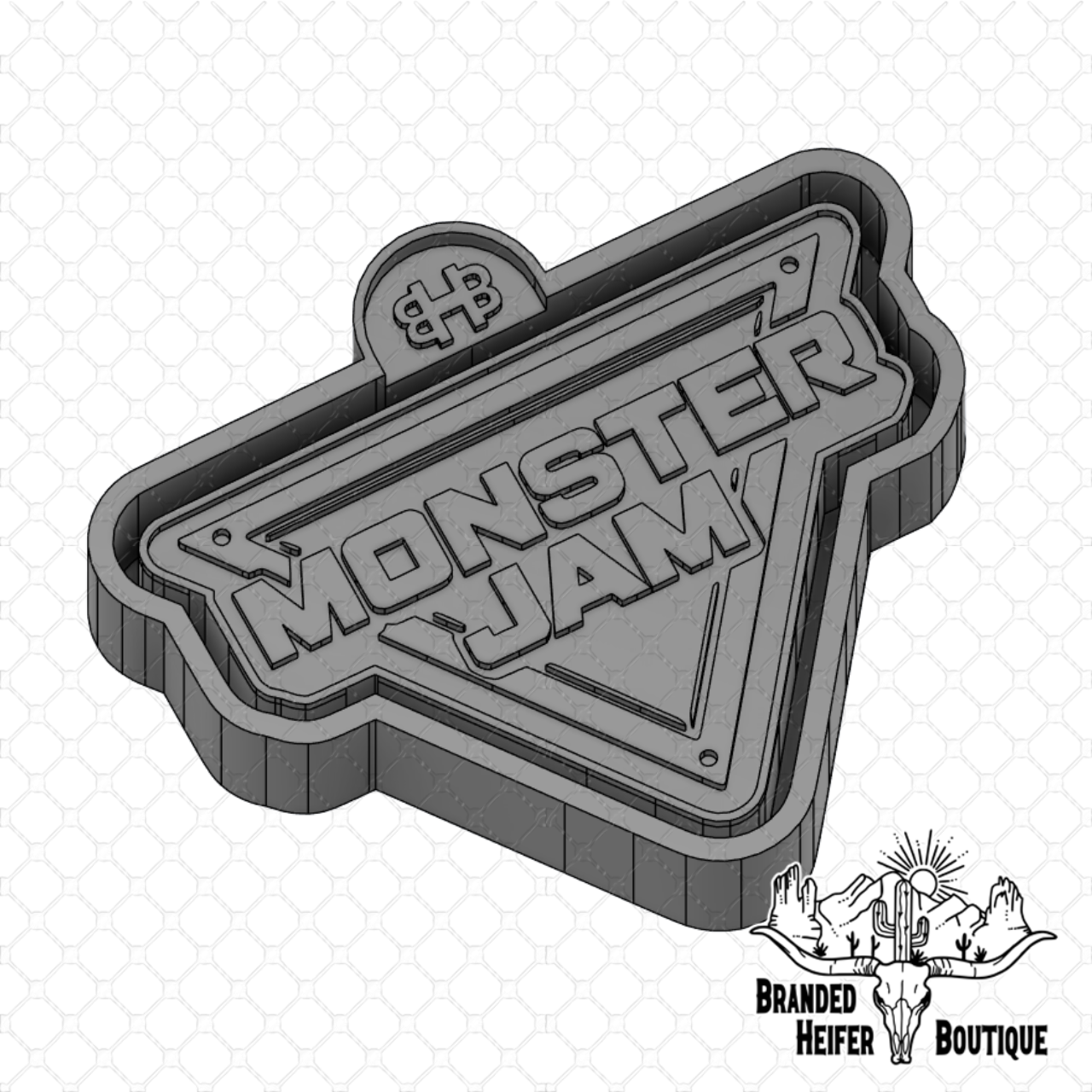 Monster Jam Style Freshie Mold