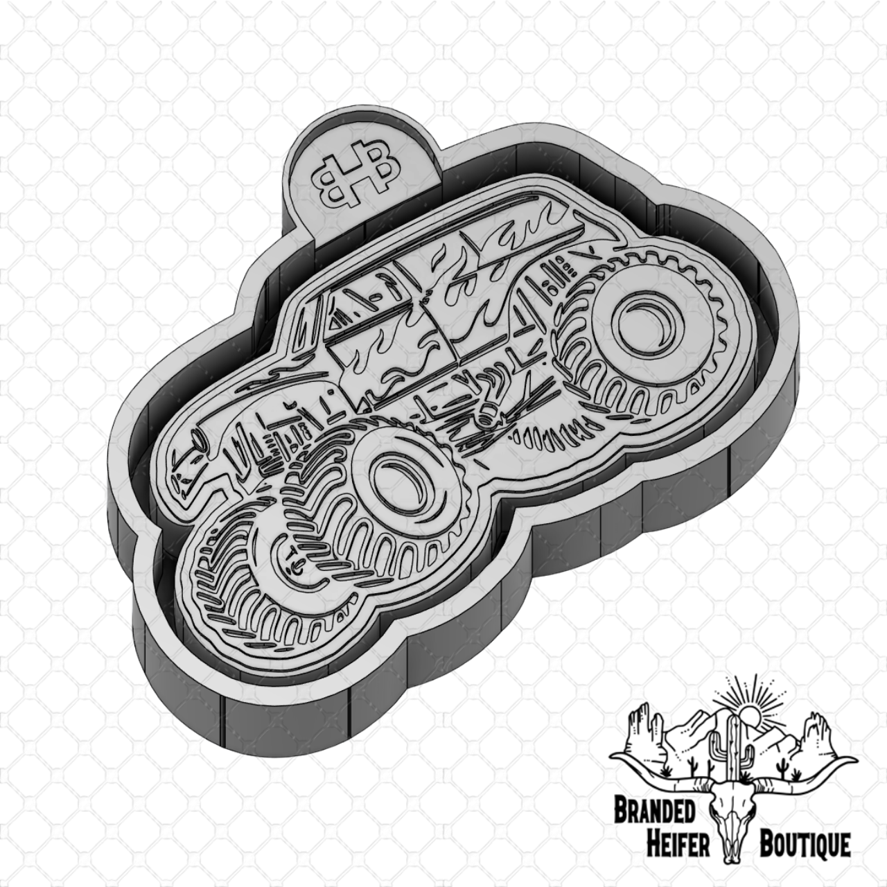 Monster Truck Freshie Mold