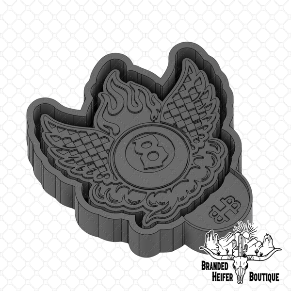 Lucky Wings Freshie Mold