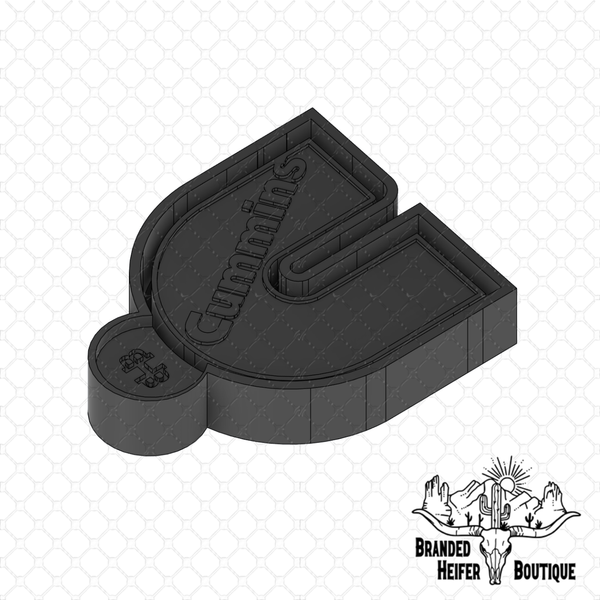 Cummins Style Diesel “C” Freshie Mold