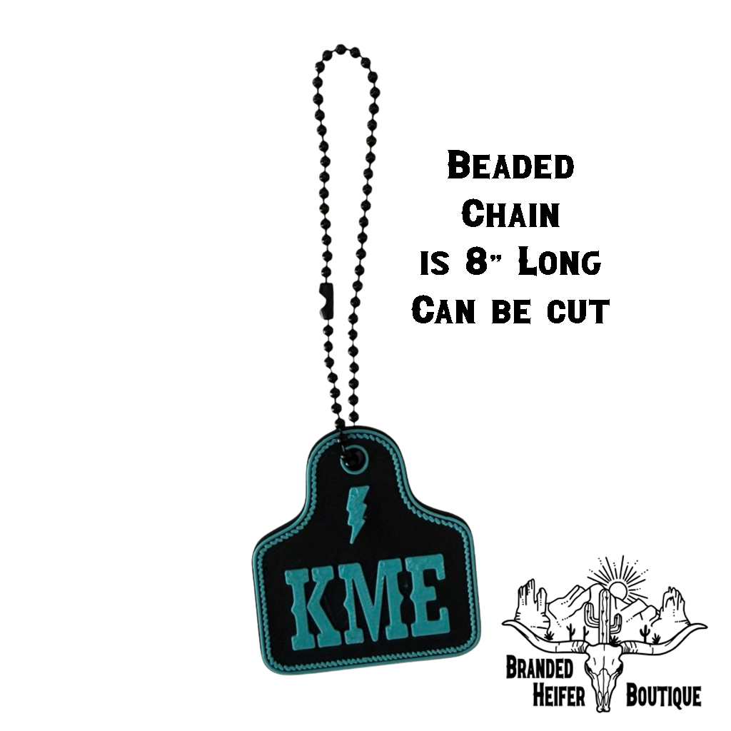 Cow Tag Charm