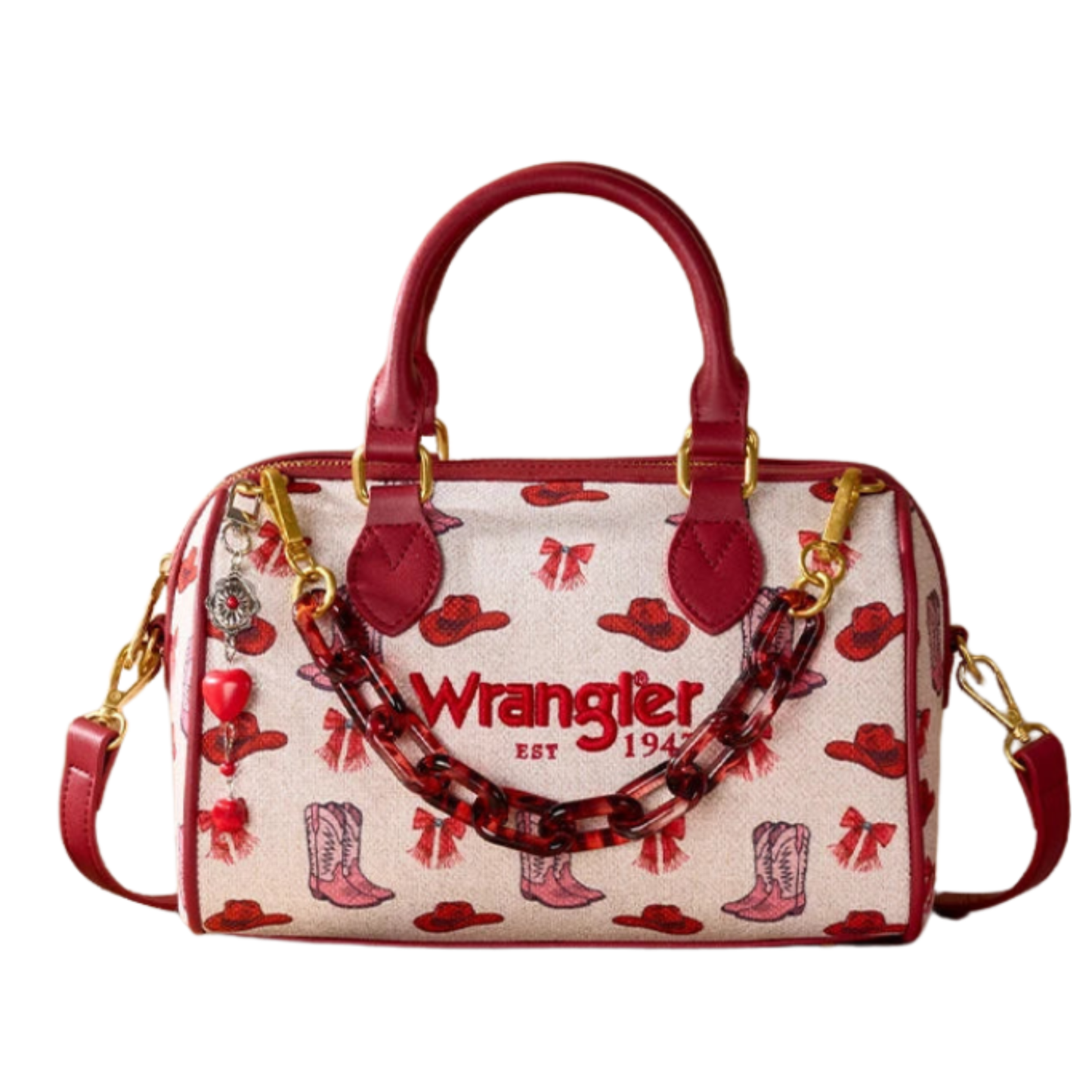 Wrangler Rodeo Icons Western Boston Bag