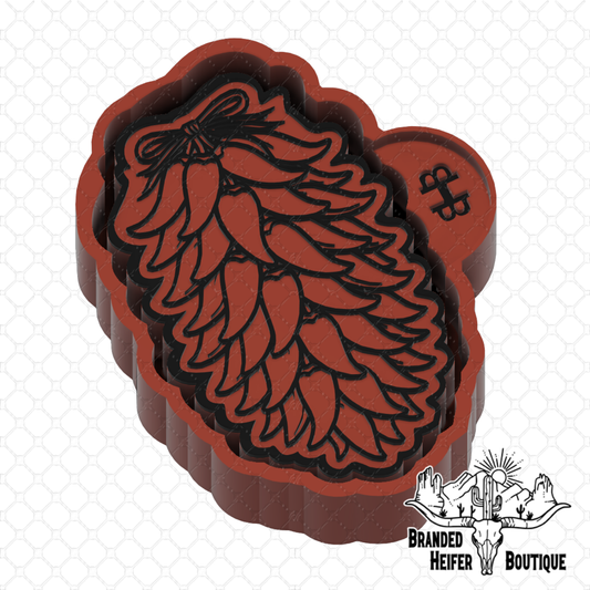 Hanging Chili Ristra Freshie Mold