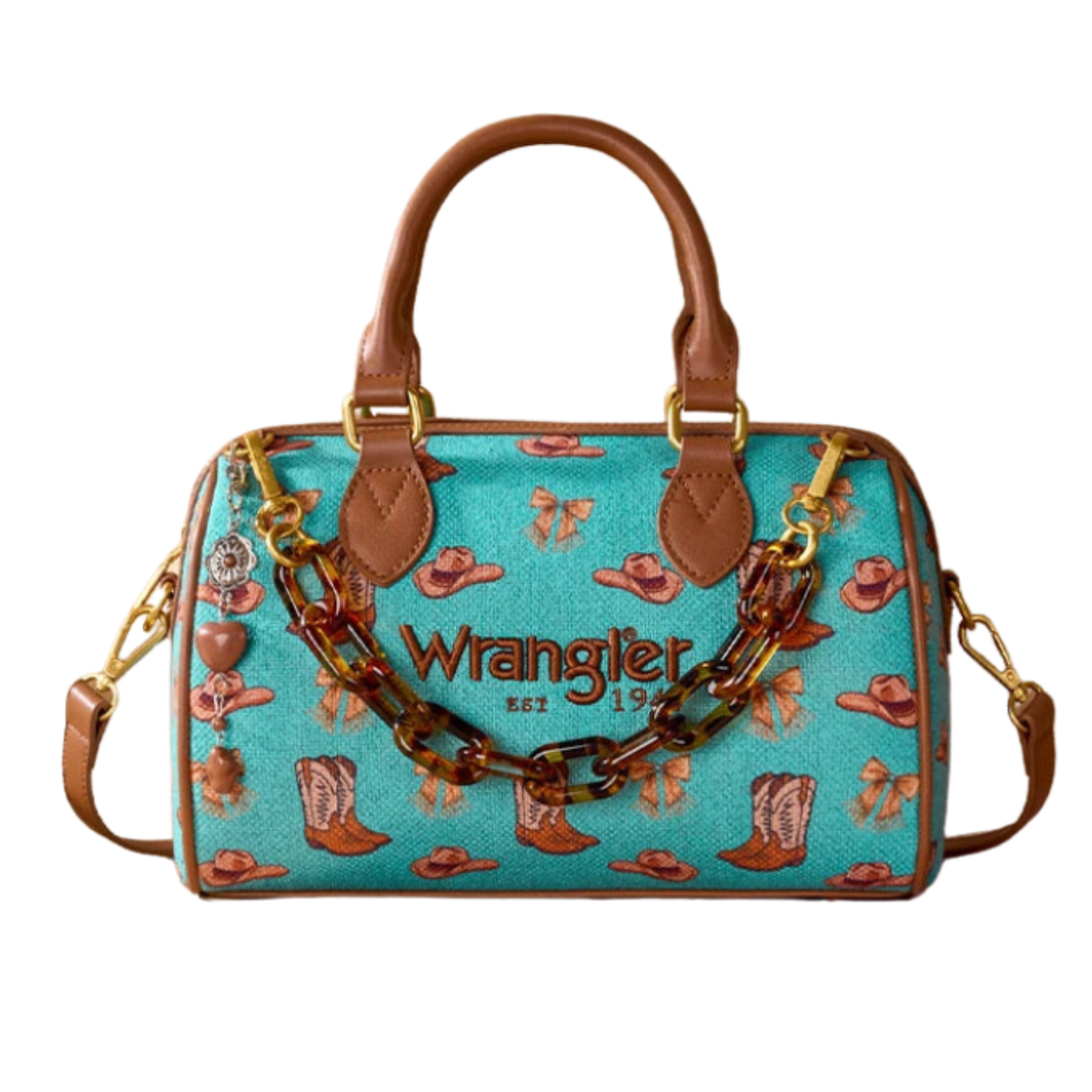 Wrangler Rodeo Icons Western Boston Bag