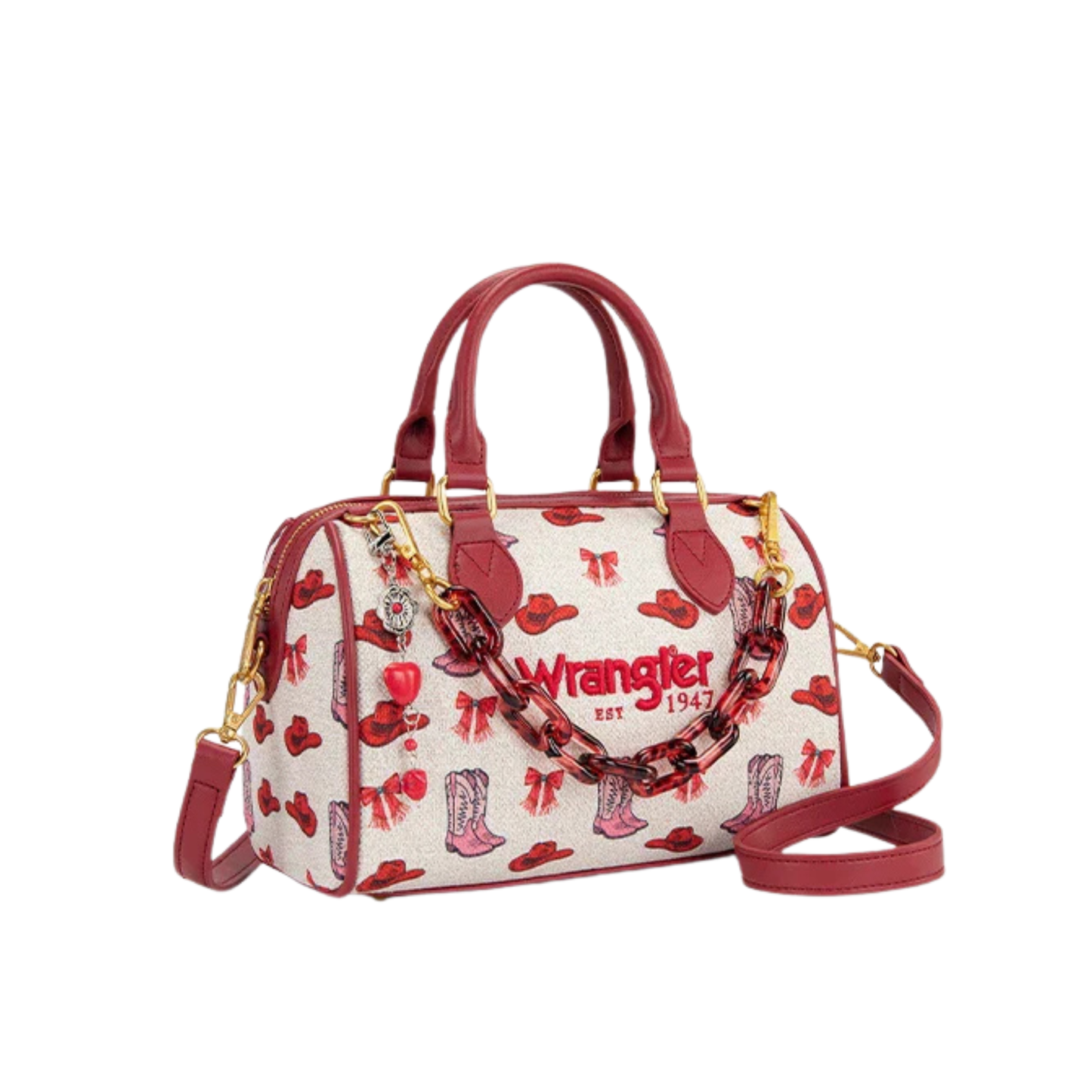 Wrangler Rodeo Icons Western Boston Bag