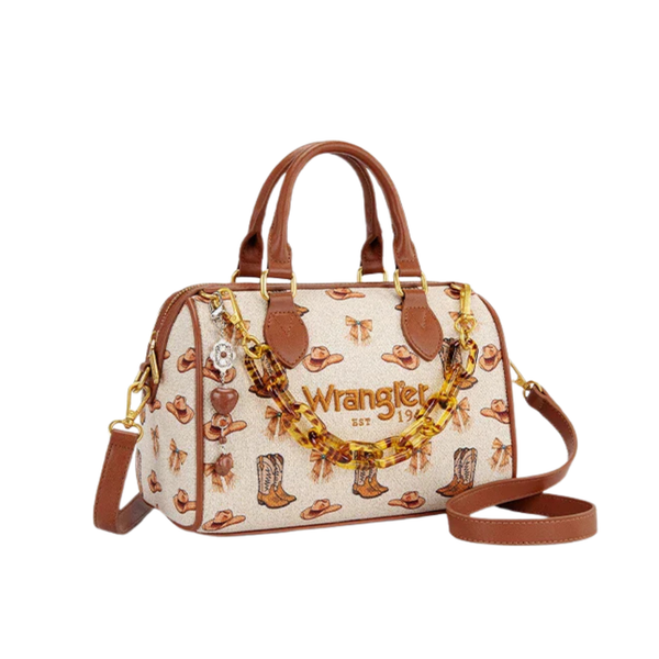 Wrangler Rodeo Icons Western Boston Bag