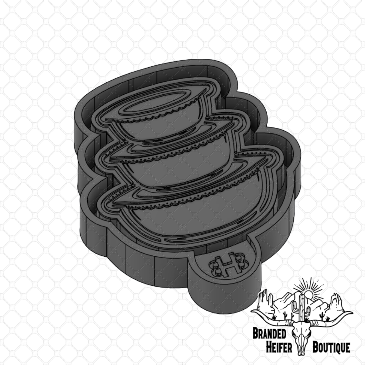 Granny’s Stacked Bowls Freshie Mold