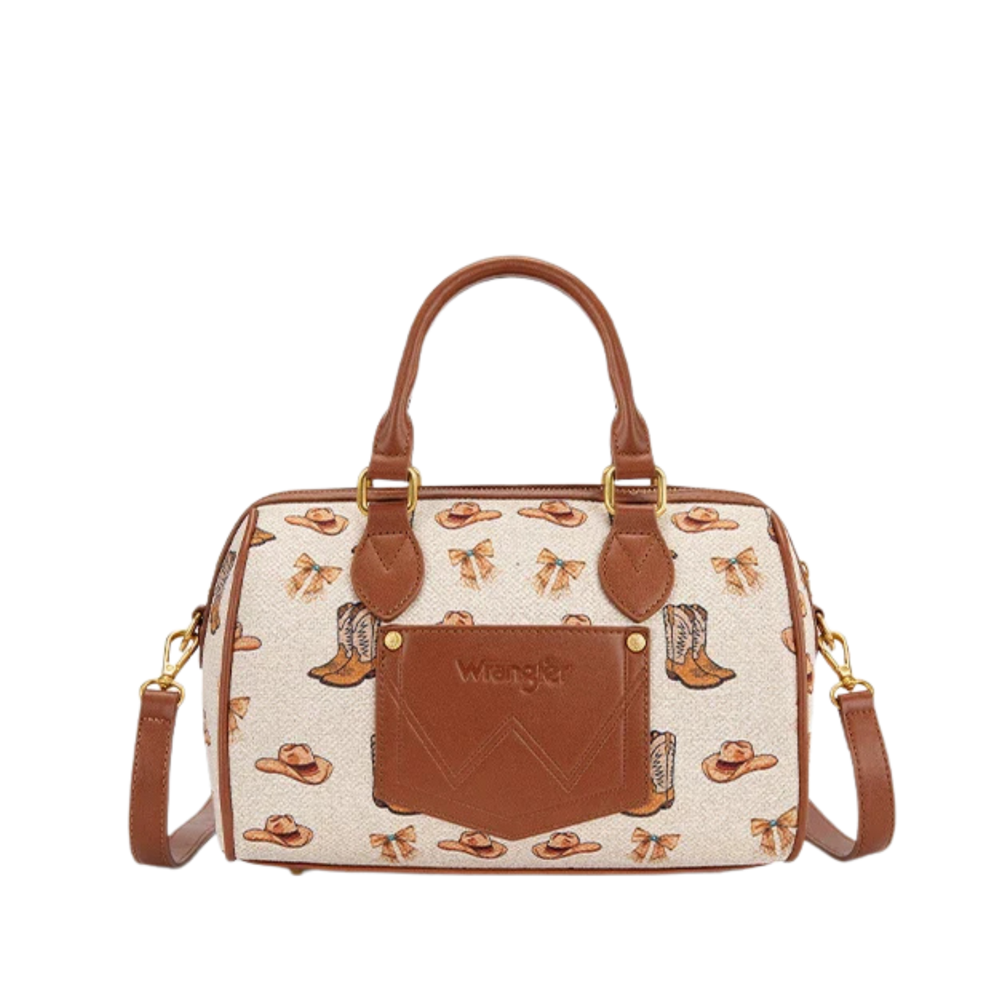 Wrangler Rodeo Icons Western Boston Bag