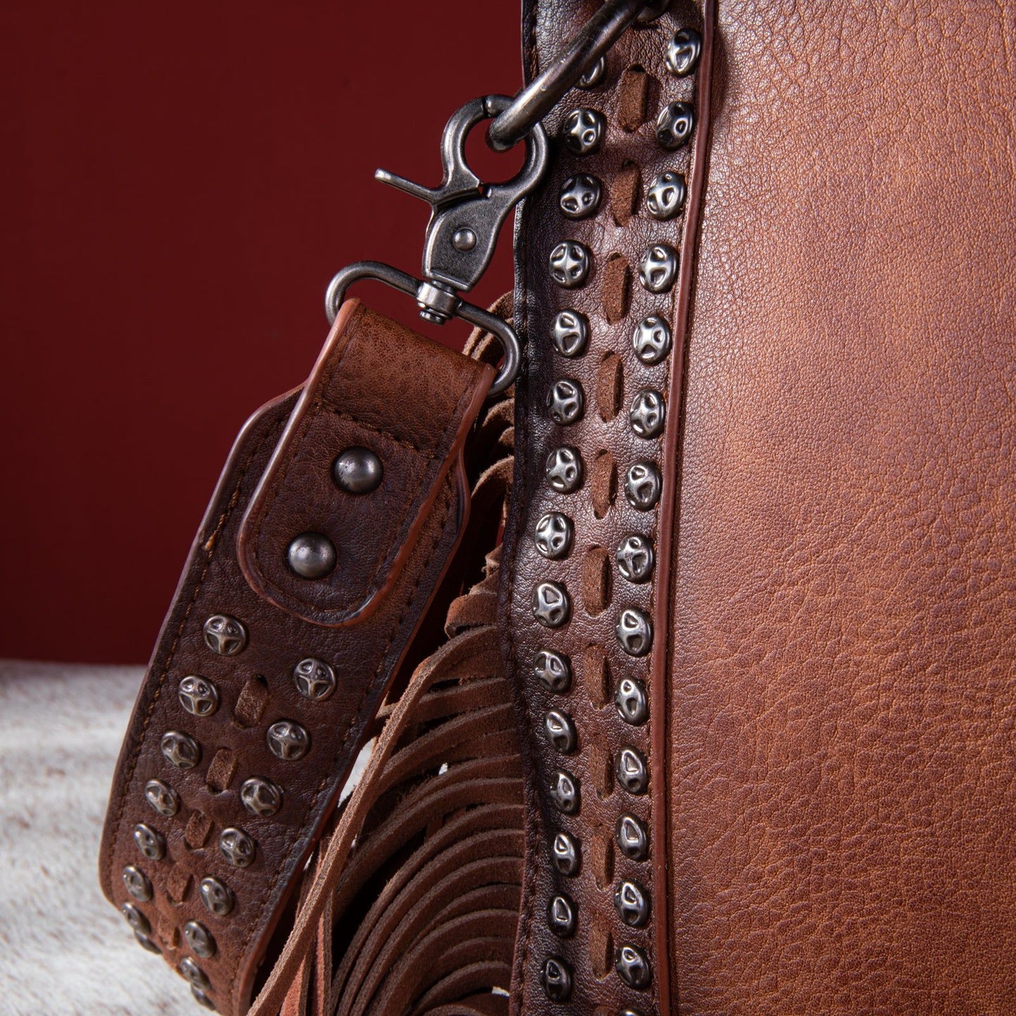 Wrangler Fringe Concealed Carry Crossbody Bag
