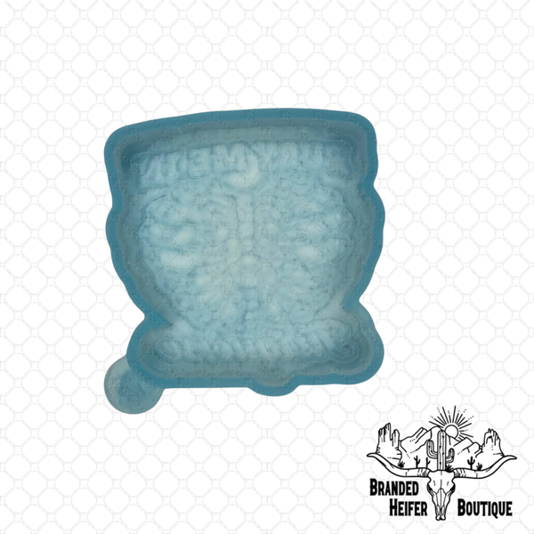 Bury Me in Turquoise Freshie Mold