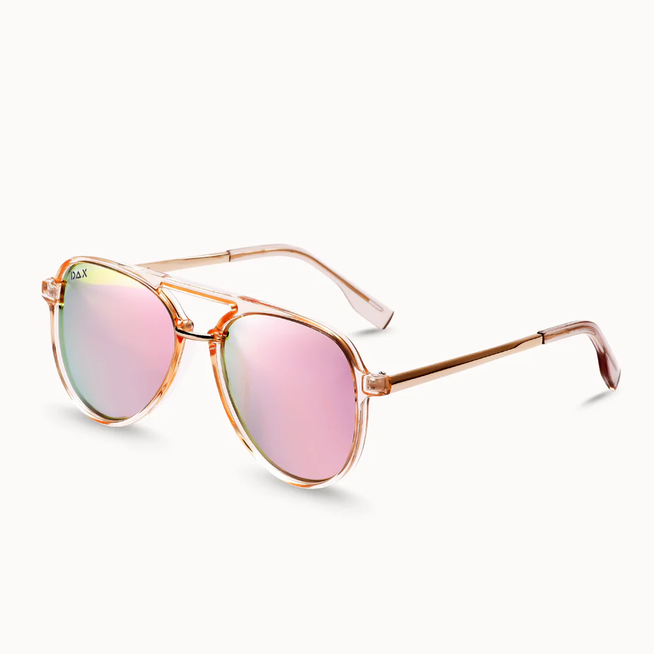 Earhart Gold Sunglasses by DAX Eyewear