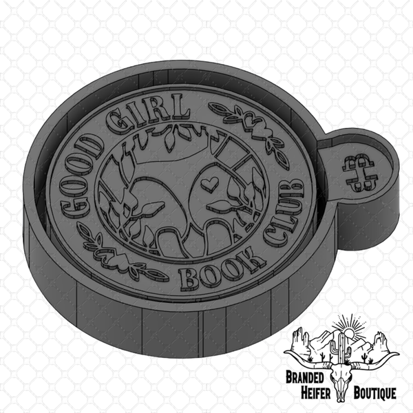 Good Girl Book Club Freshie Mold