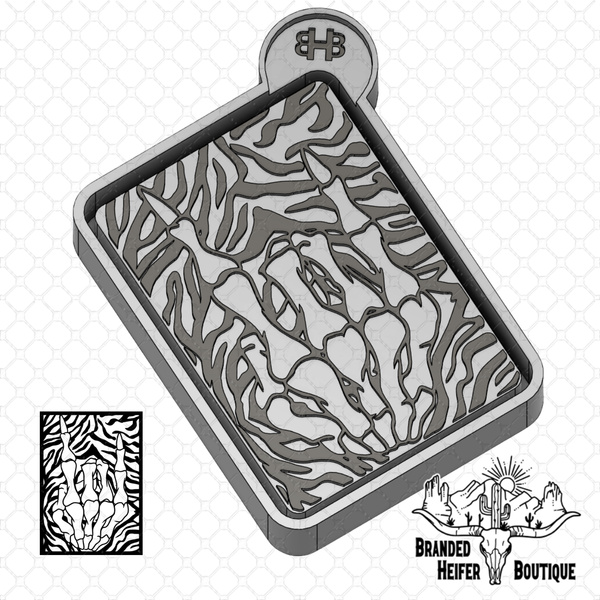 Bone to Be Wild Freshie Mold