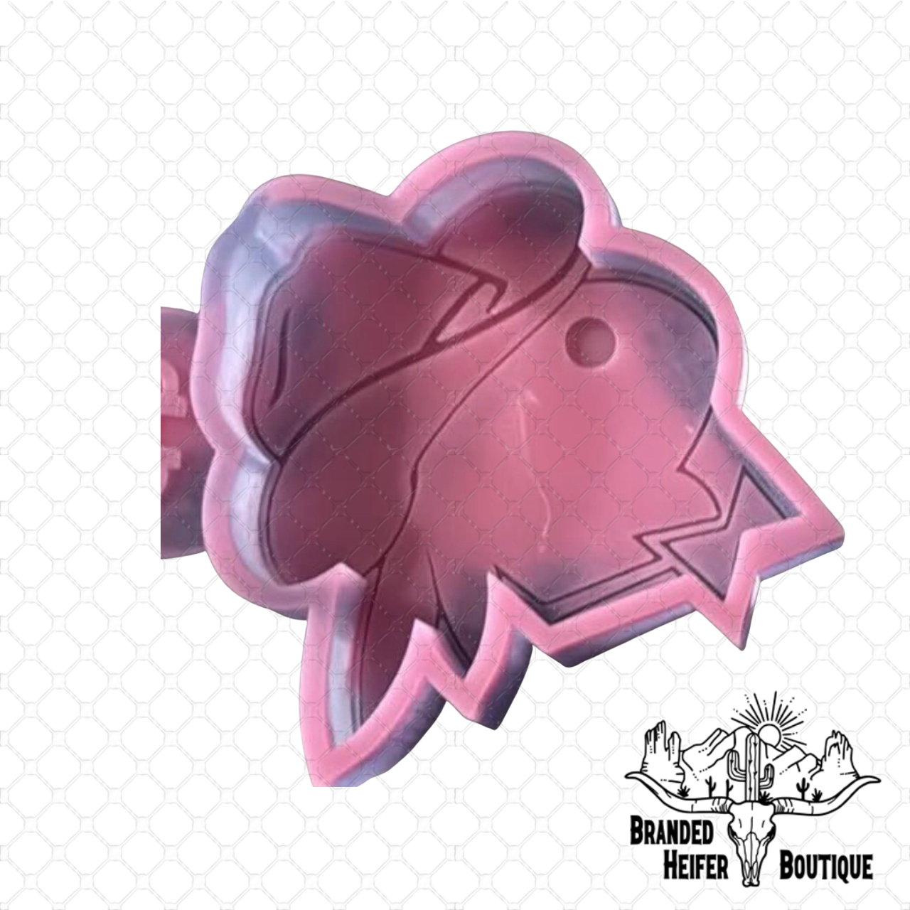 Playbunny Western Bunny Freshie Mold