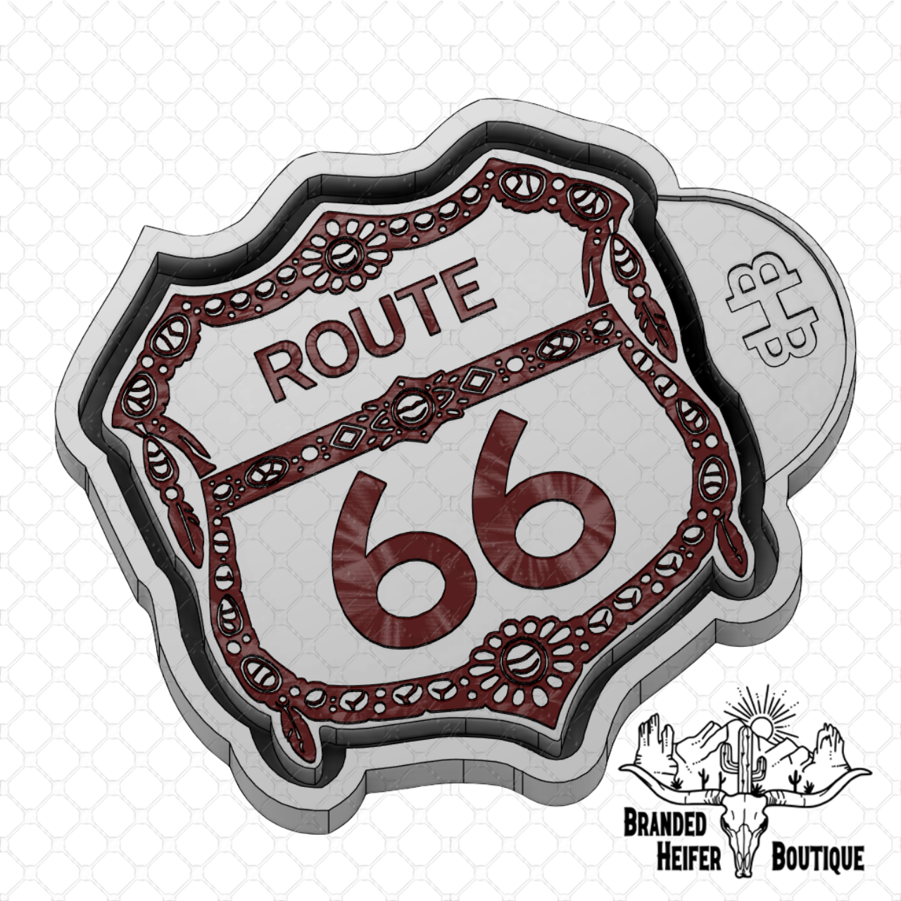 Route 66 Western Freshie Mold