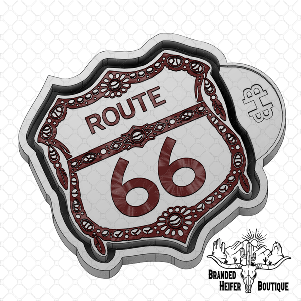 Route 66 Western Freshie Mold