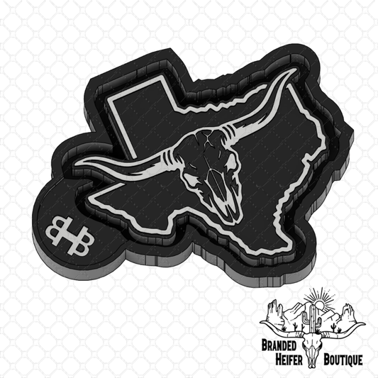 Lone Star Longhorn Freshie Mold