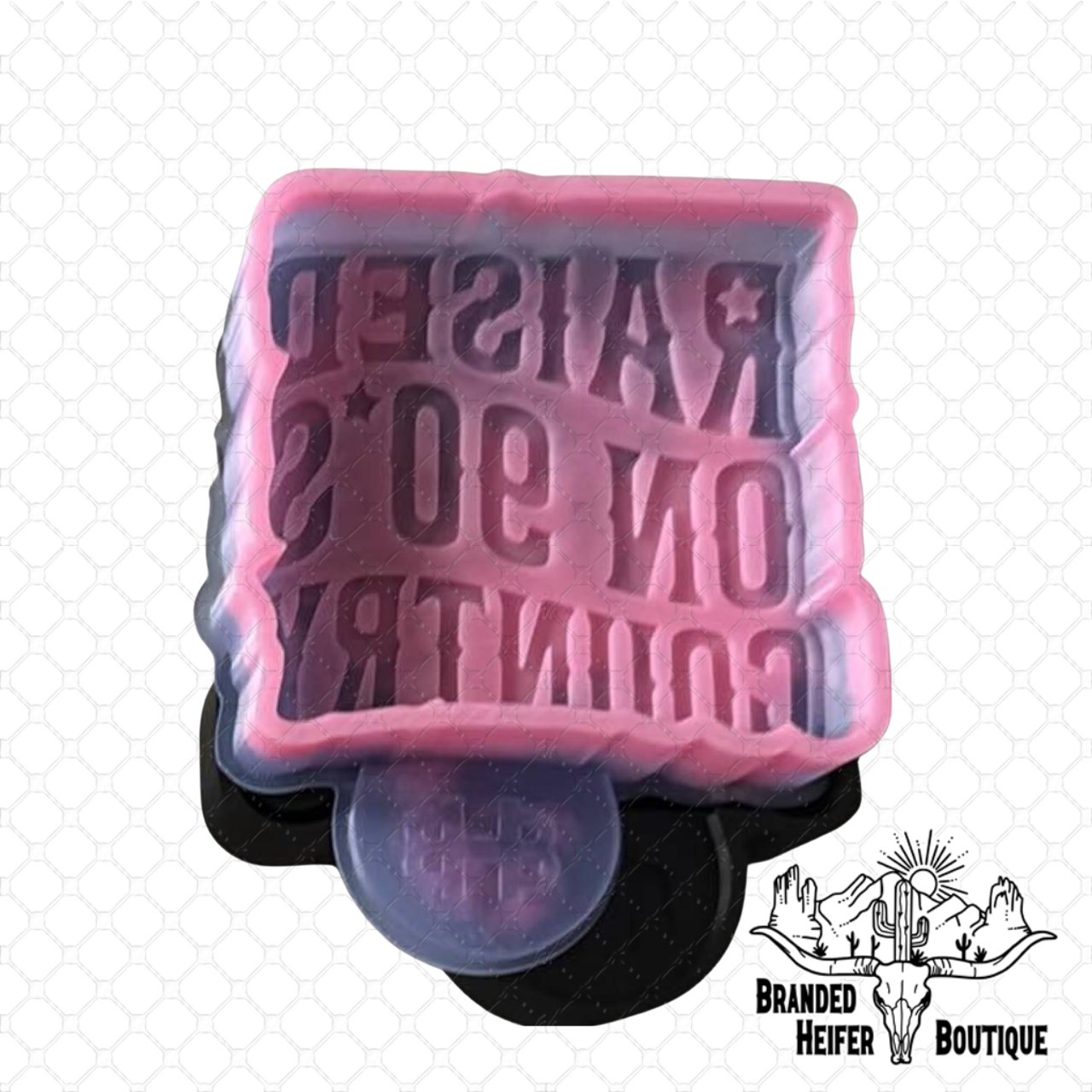 Raised on 90’s Country Freshie Mold