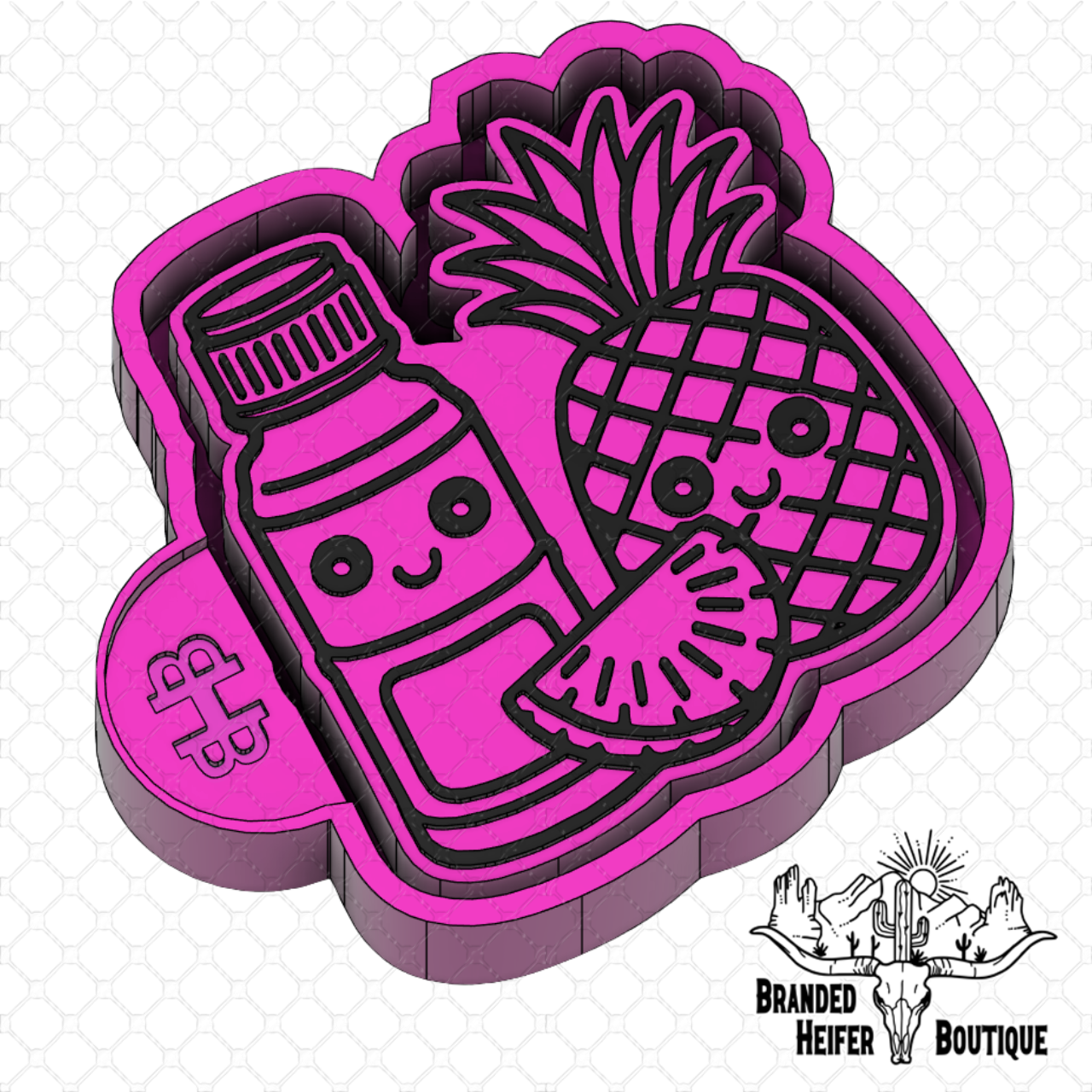 Tropical Sips Freshie Mold