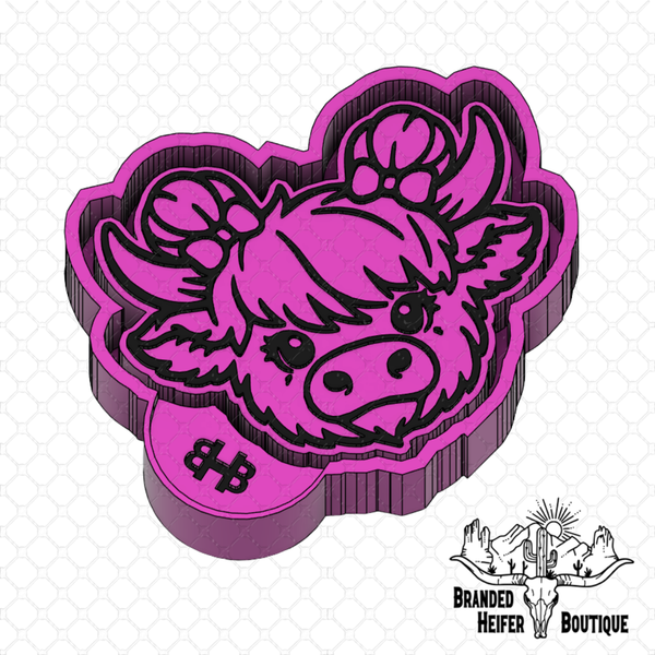 Blushing Heifer Freshie Mold