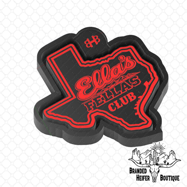 Ellas Fellas Club Freshie Mold