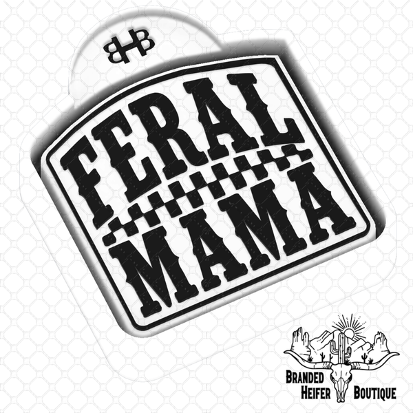 Feral Mama Freshie Mold