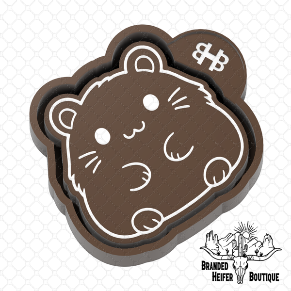 Chunky Hamster Freshie Mold