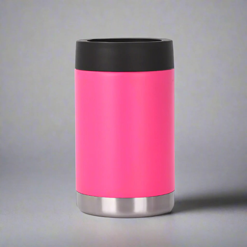 12oz Stainless Steel Custom Engraved Koozie- Single Koozie