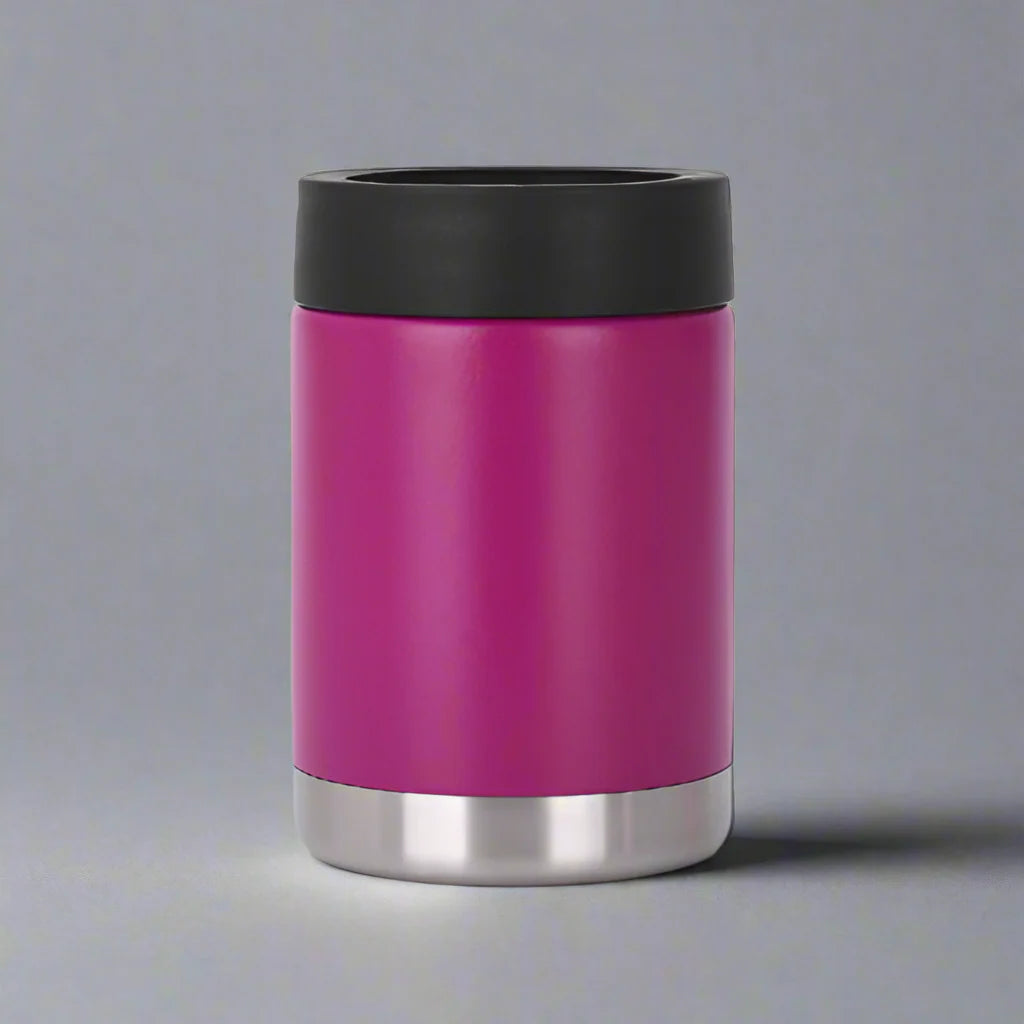 12oz Stainless Steel Custom Engraved Koozie- Single Koozie